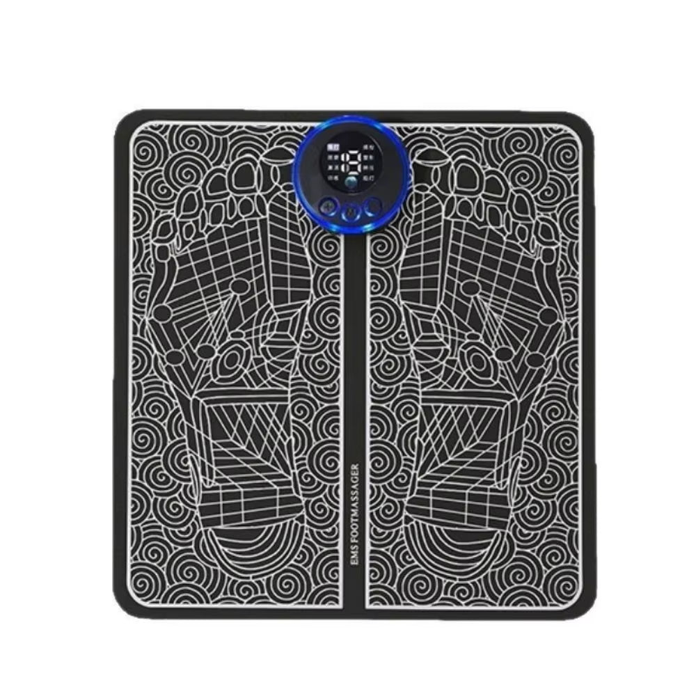 EMS Foot Massager with Remote Control Relaxation Pads Electric Massage Tool to Relieve Sore feet