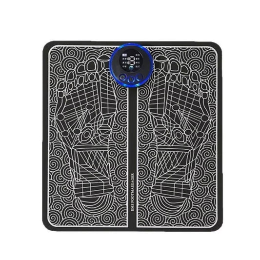 EMS Foot Massager with Remote Control Relaxation Pads Electric Massage Tool to Relieve Sore feet